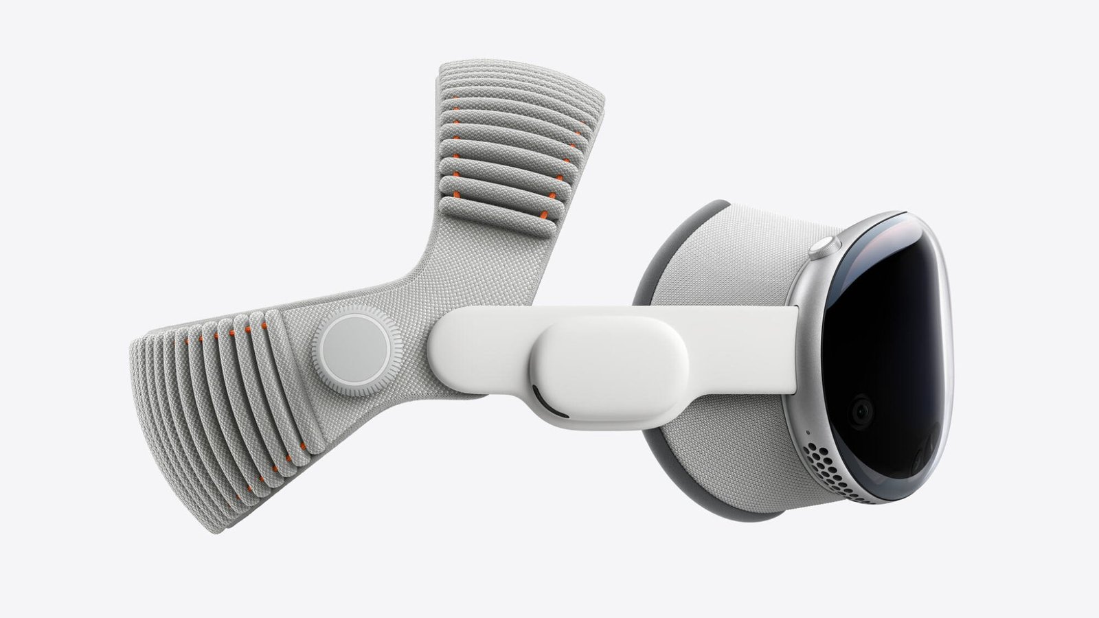 Side profile of the new Apple Vision Pro